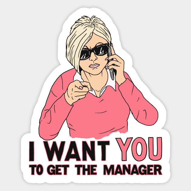 Aunt Karen Sticker by Hillary White Rabbit